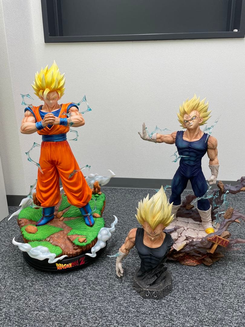 限定絶版即完売ドラゴンボール魔人ベジータガレージキットスタチュー1/4サイズ
