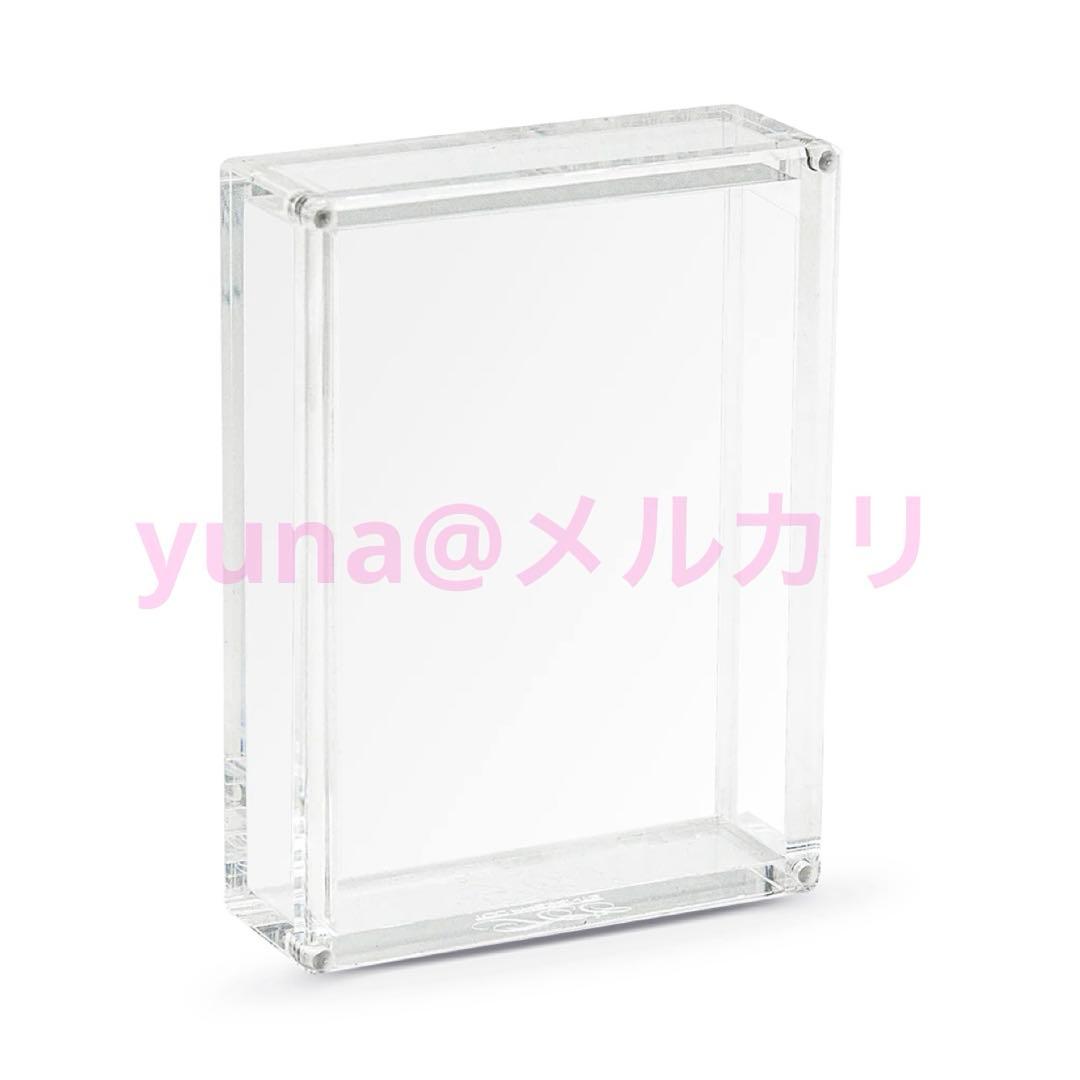 【未開封】 トランプ用 クリスタル アクリル ディスプレイ ケース 10点