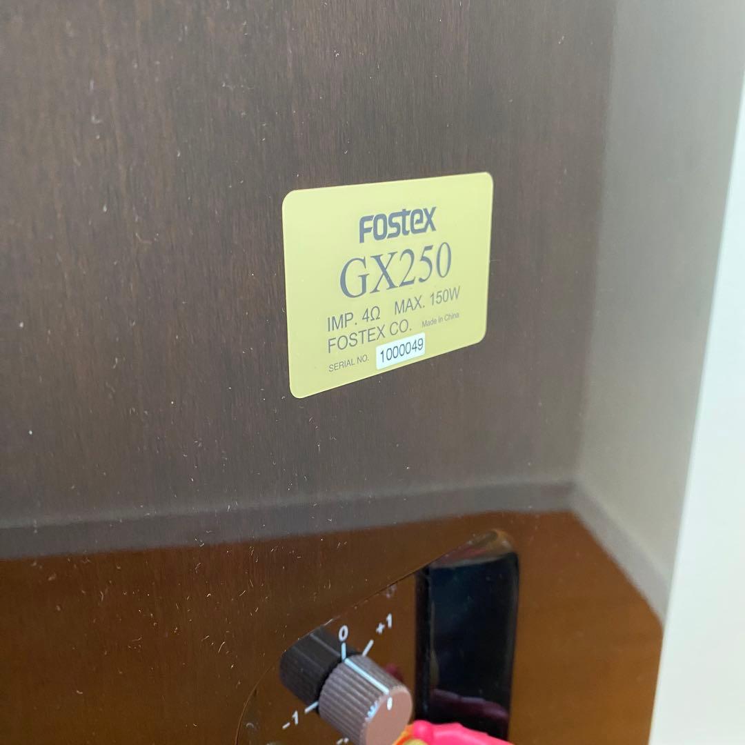 ①FOSTEX　GX250　フォステクス　トールボーイ　スピーカー　1本