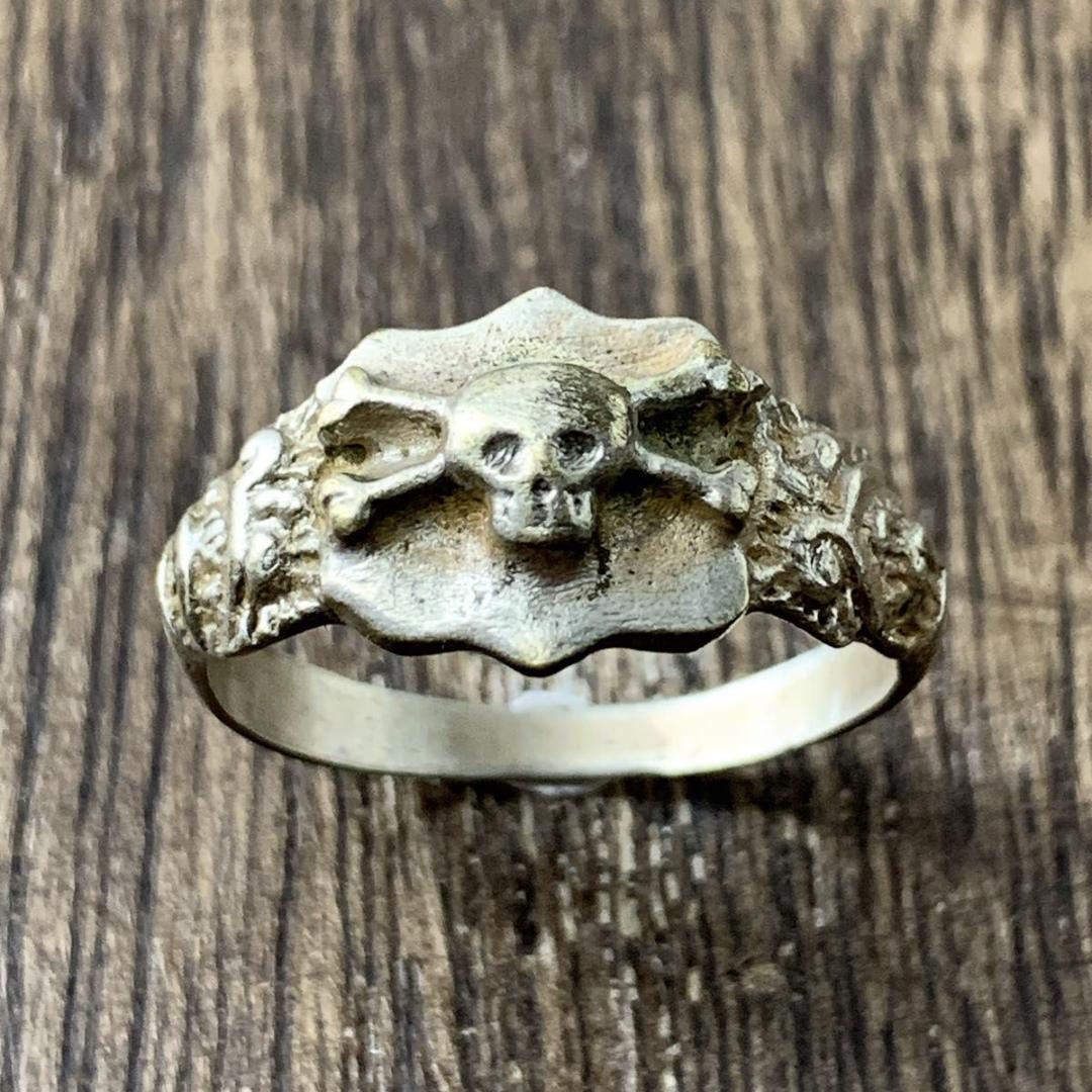 スカルボーンズ ヴィンテージ シルバー ミリタリーリング 24号 指輪 1
