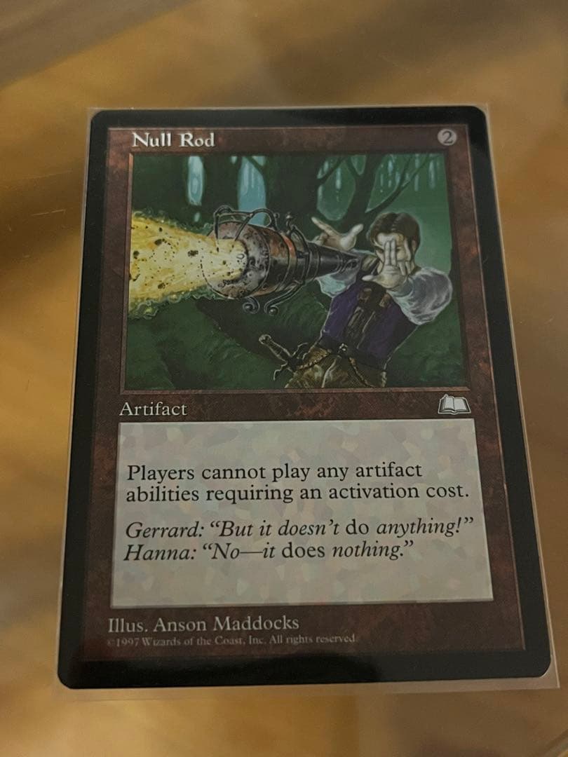 MTG マジックザギャザリング 無のロッド 英語版1枚