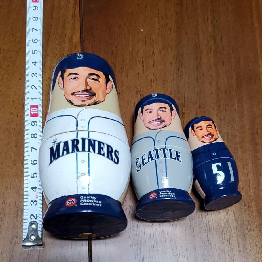 イチロー　マトリョーシカ　マリナーズ　メジャーリーグ　野球