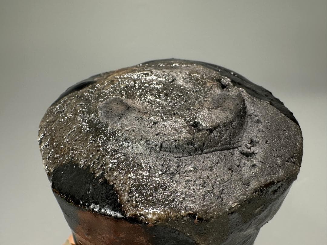 茶道具　茶碗　引出黒　茶碗　在銘