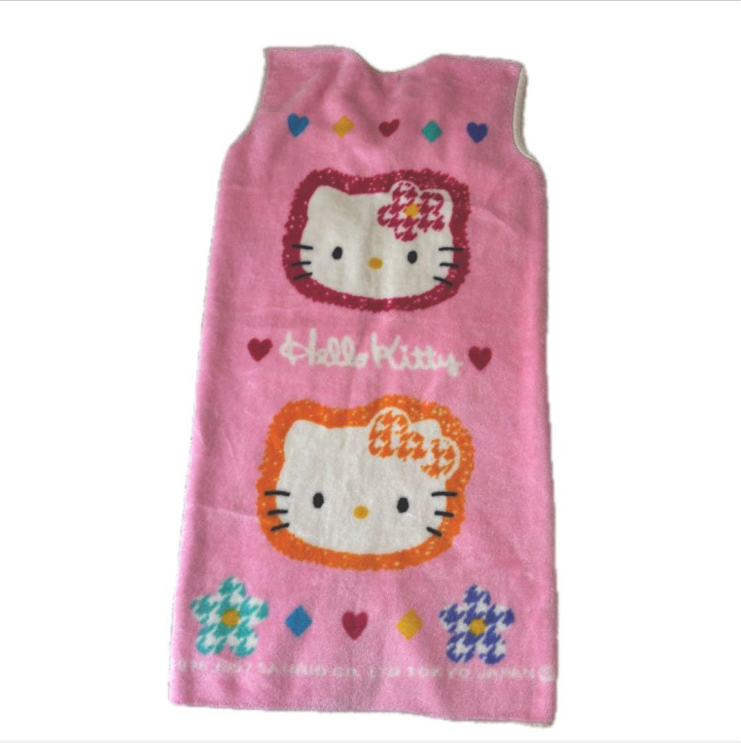 平成レトロ✨️ ハローキティ かいまき カオハナ 毛布 スリーパー 希少 レア