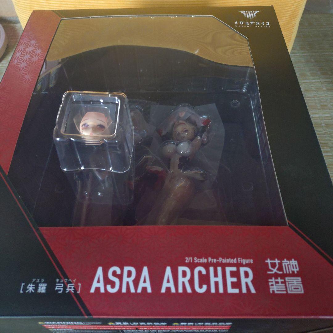 コトブキヤ メガミデバイス 朱羅 弓兵 フィギュア 特典表情替えパーツ付き