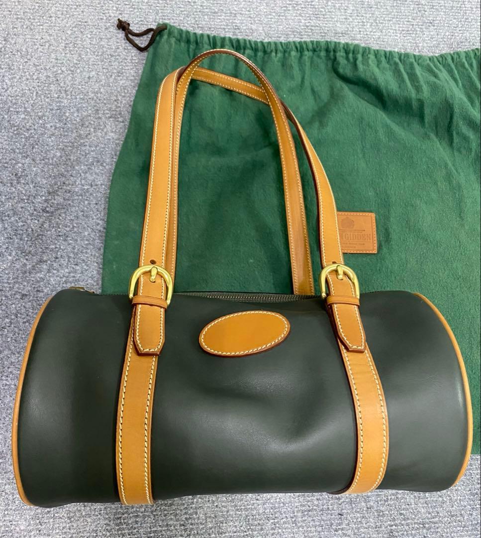 激レア難ありW&H GIDDENギデン英国王室御用達ハンドショルダーバッグ本革