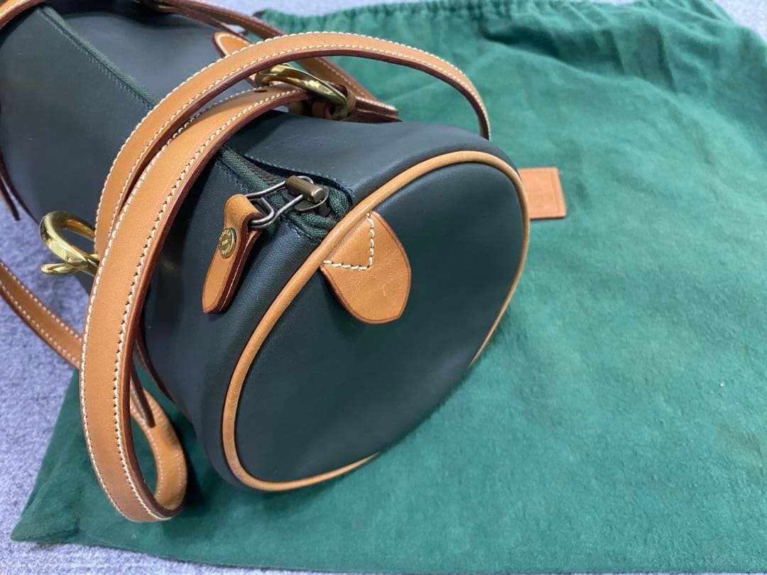 激レア難ありW&H GIDDENギデン英国王室御用達ハンドショルダーバッグ本革