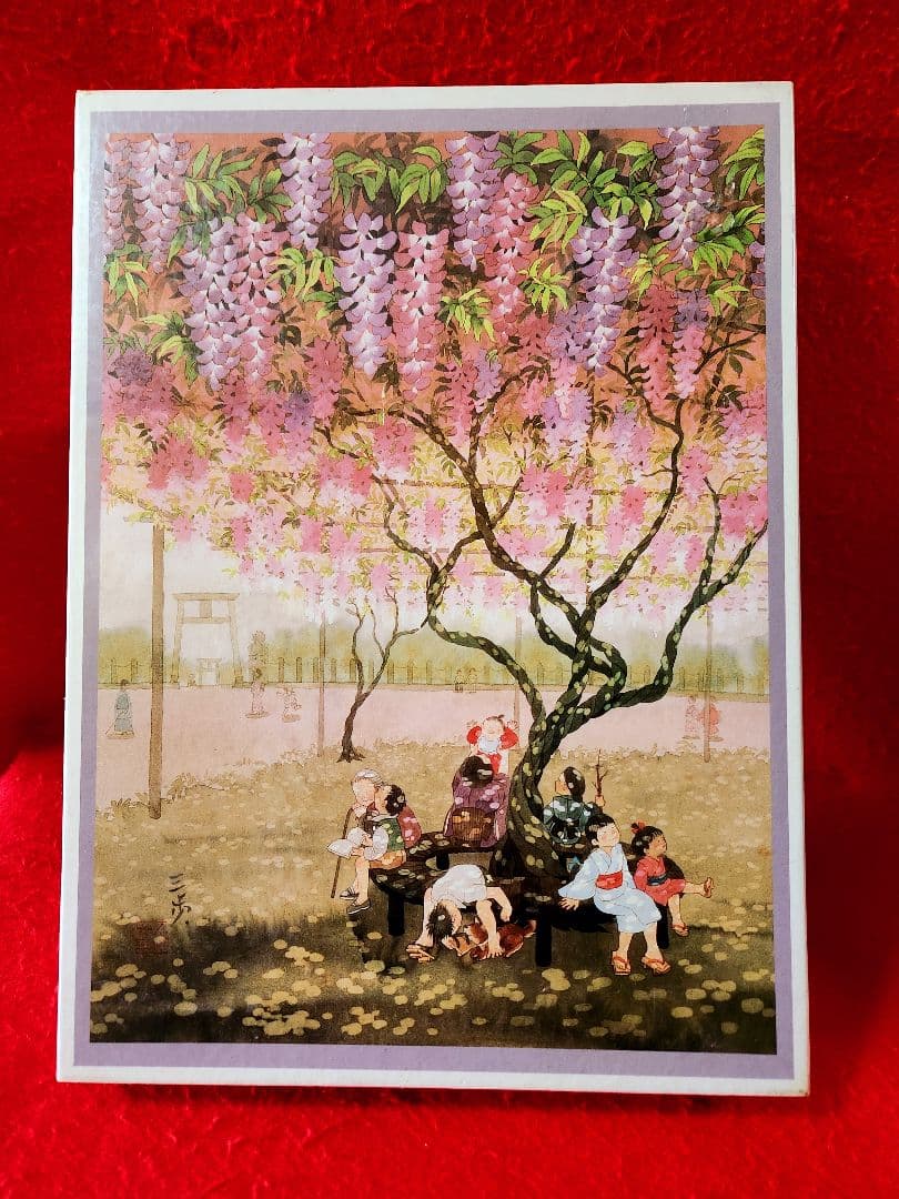 藤田三歩　藤棚の下　ジグソーパズル　５００ピース