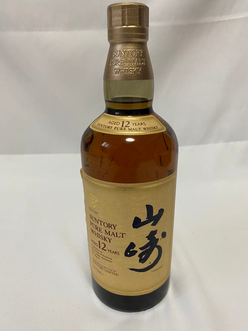★美品★サントリー ピュアモルト ウィスキー 山崎 12年 43% 750ml
