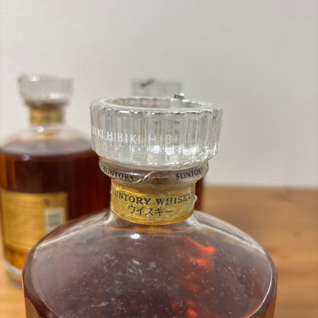 サントリーウイスキー　響17年　ゴールド　未開栓　劣化あり　３点セット