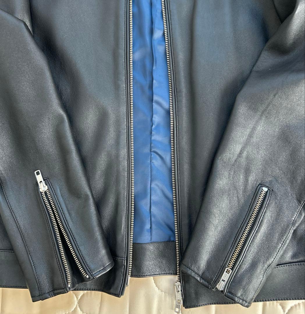 【美品】THE SHOP TK　シングルライダース　羊革　Lサイズ