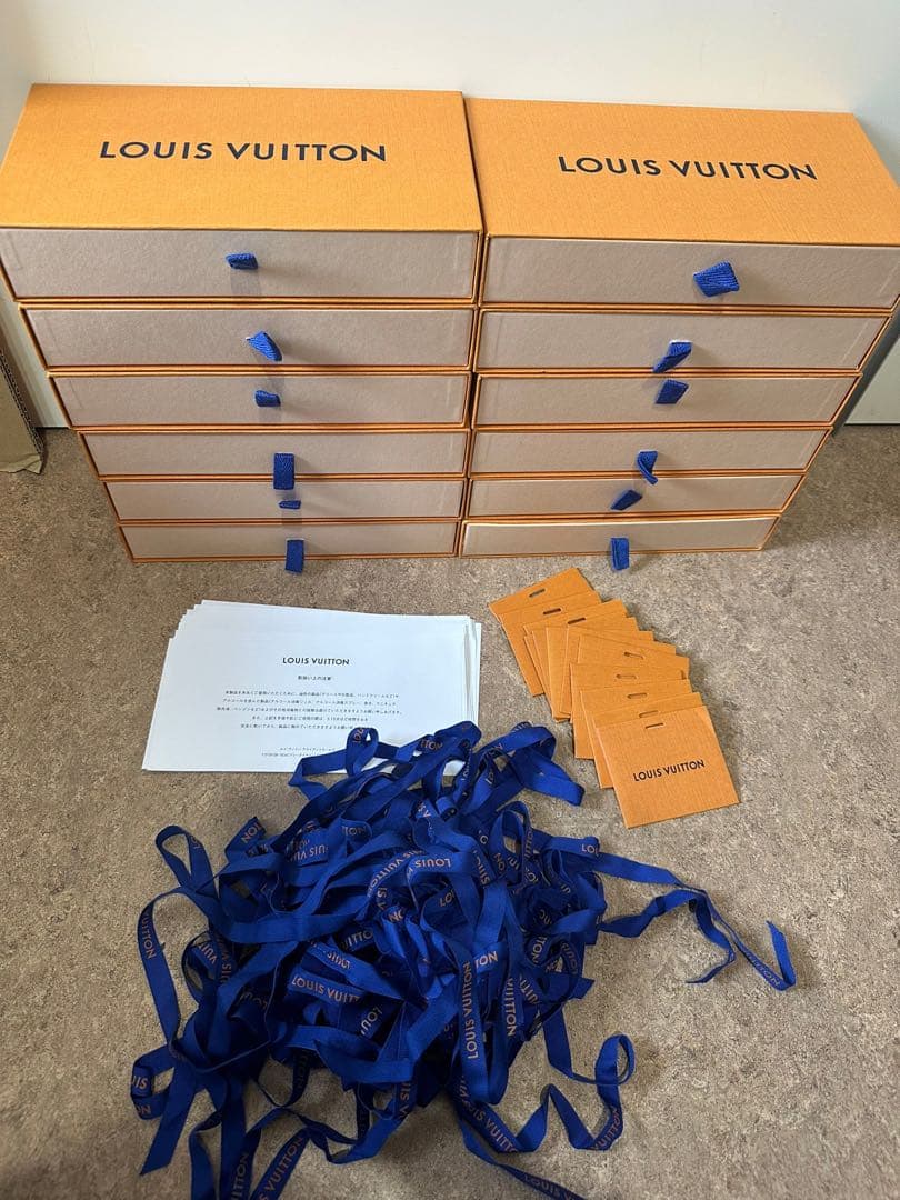 LOUIS VUITTONルイヴィトン　保存用空箱　12個セット