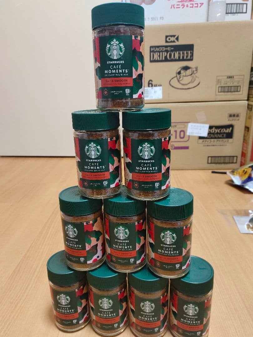 スターバックス カフェ モーメント スムース 65g（10個）