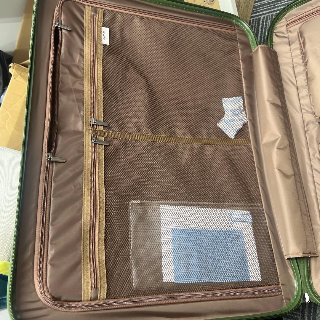 展示品エース スーツケース グリーン