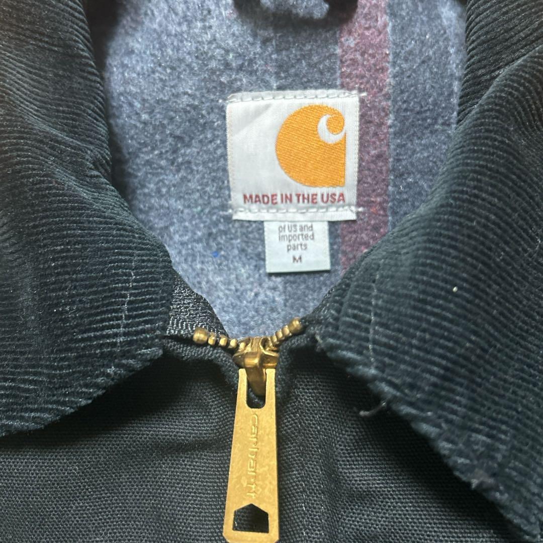 【美品】carhartt デトロイトジャケット　J001 BLK ブラック