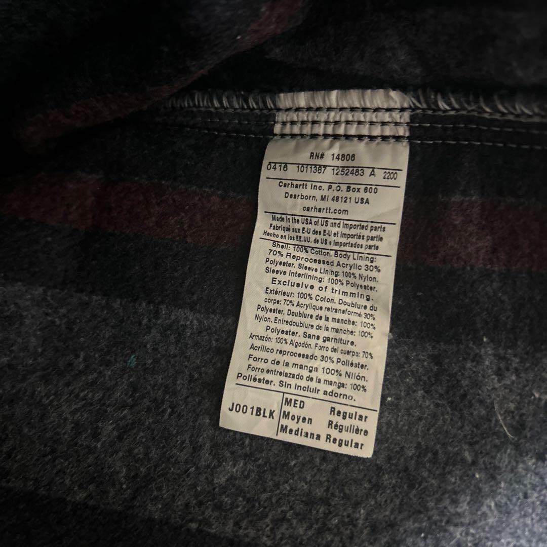 【美品】carhartt デトロイトジャケット　J001 BLK ブラック