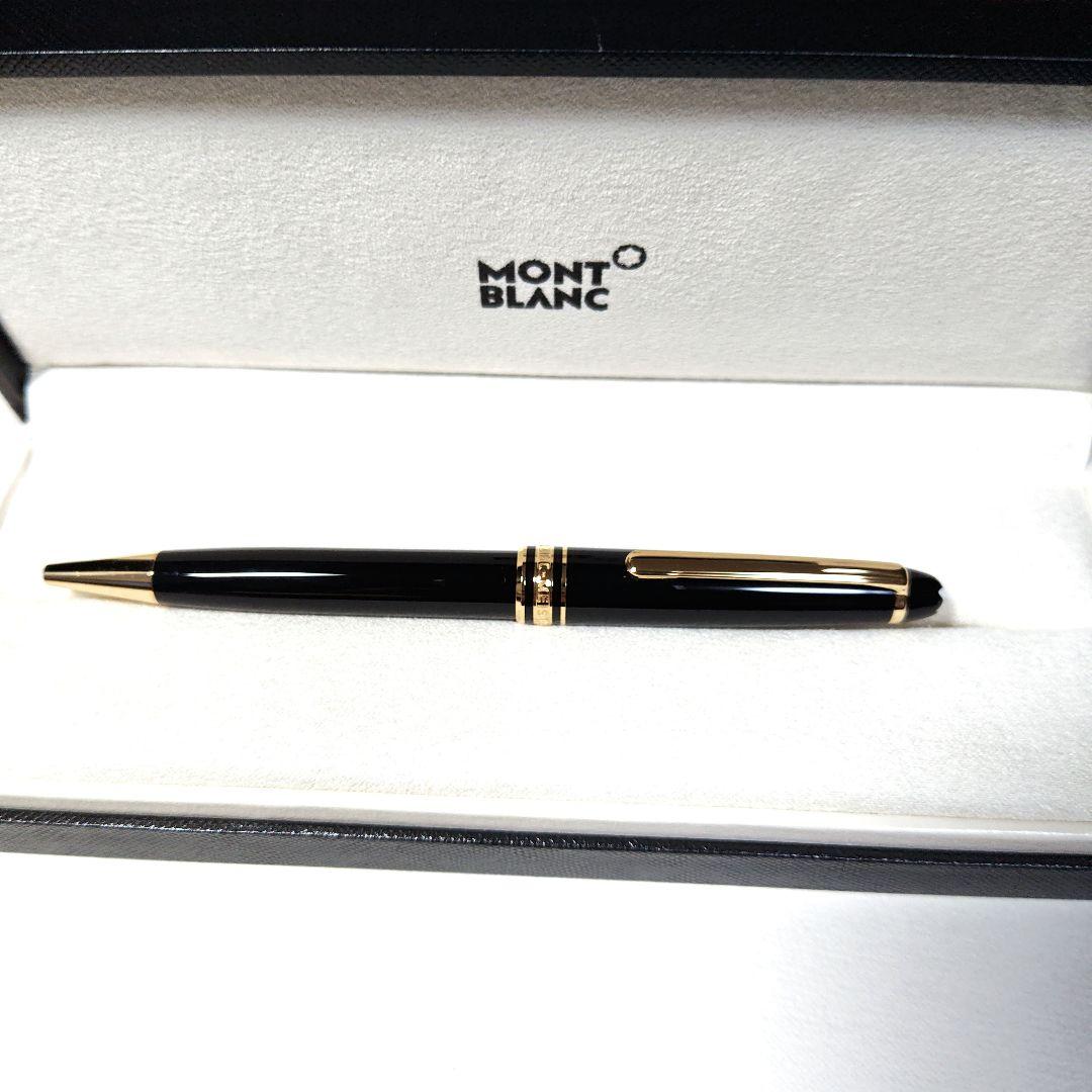 「はんこ」 モンブラン　マイスターシュテュックゴールドボールペン