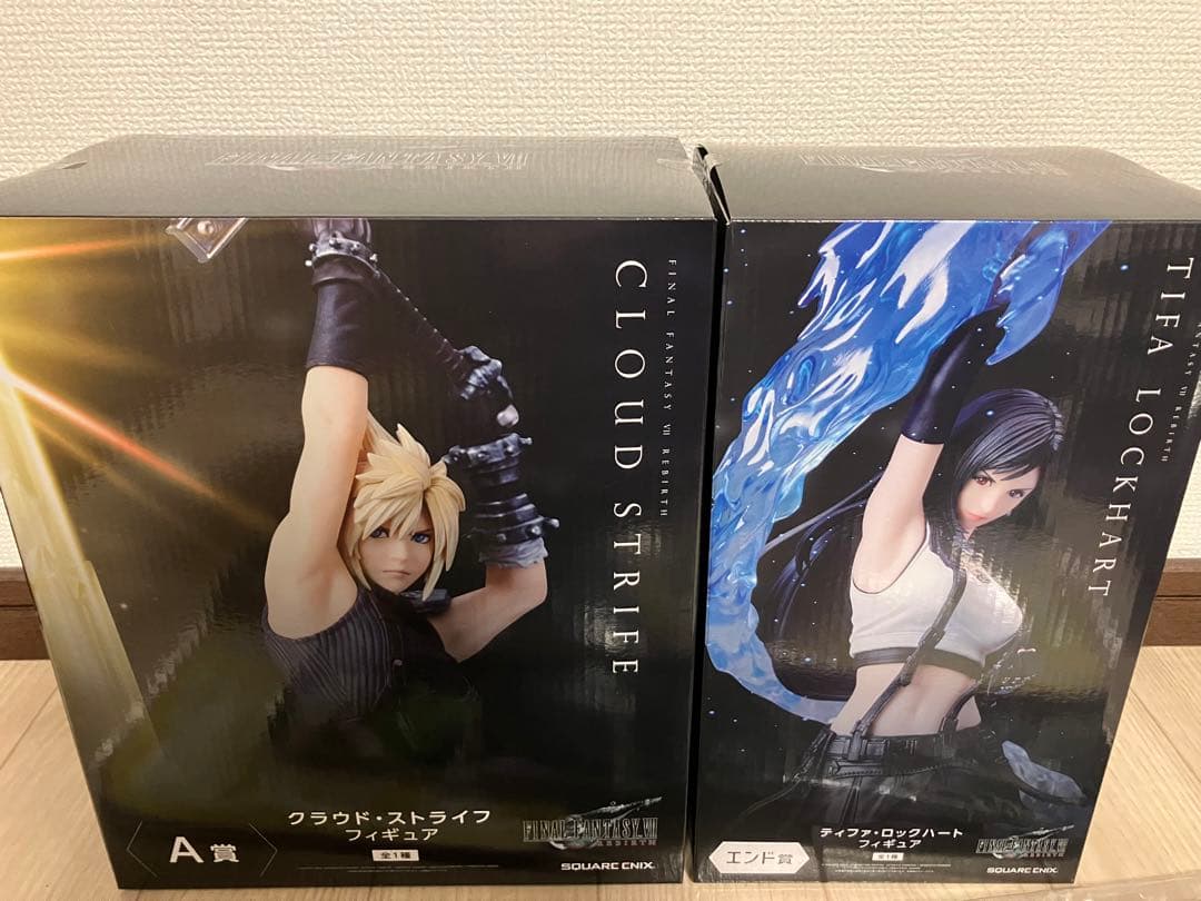 一番くじ　ファイナルファンタジー　A賞　ラストワン賞　クラウド　ティファ