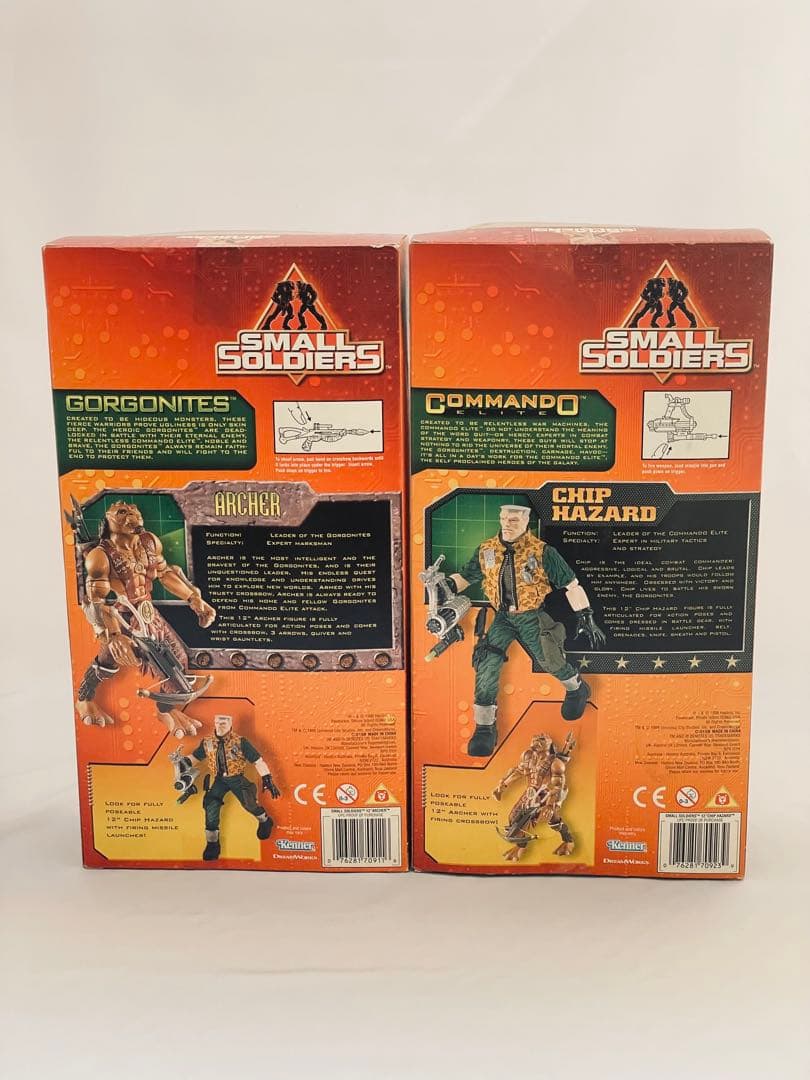 【未開封】スモールソルジャーズ　アーチャー　チップ　フィギュア　2体セット