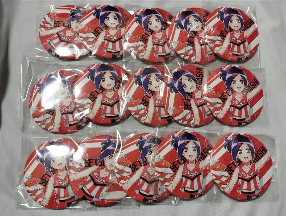 キュアパッション 東せつな 缶バッジ 15個 まとめ売り