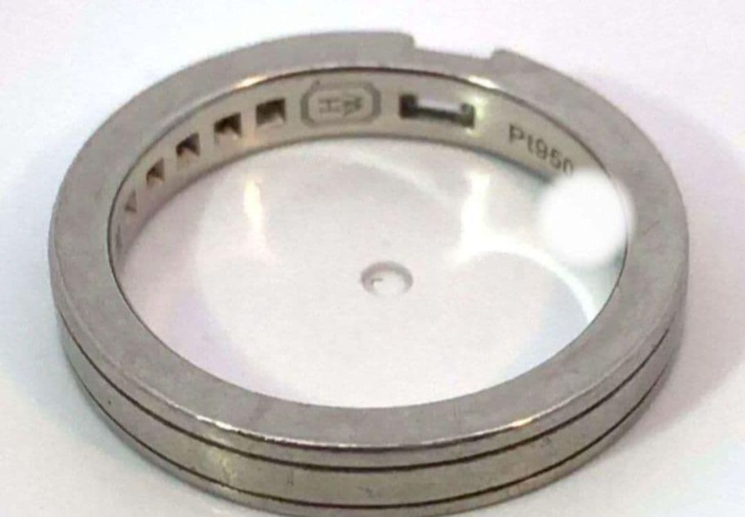 ハリー・ウィンストン トラフィック アクセント ダイヤバンドリング