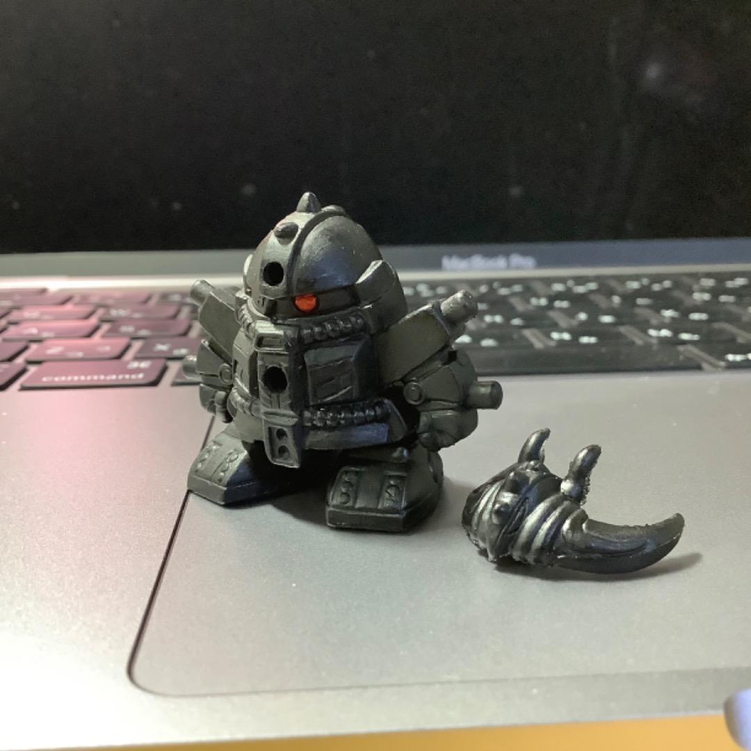 ガン消し　復活闇将軍　殺駆頭　限定プラパーツ　闇の欠片　ブラック