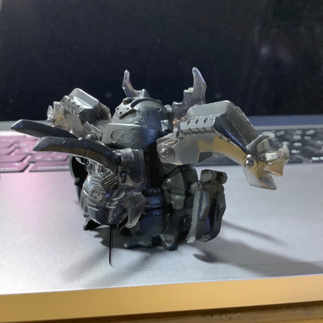 ガン消し　復活闇将軍　殺駆頭　限定プラパーツ　闇の欠片　ブラック