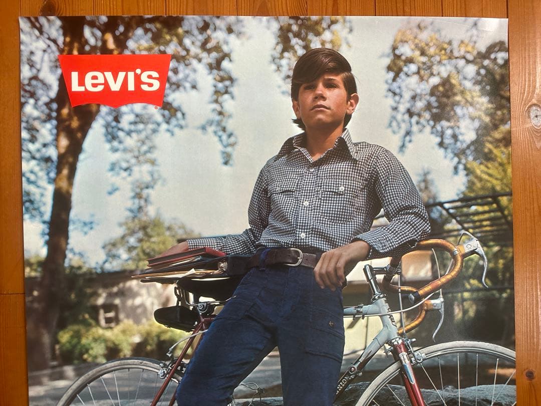 レア70年代オリジナルLEVISリーバイス販促用ビンテージポスター501BIGE