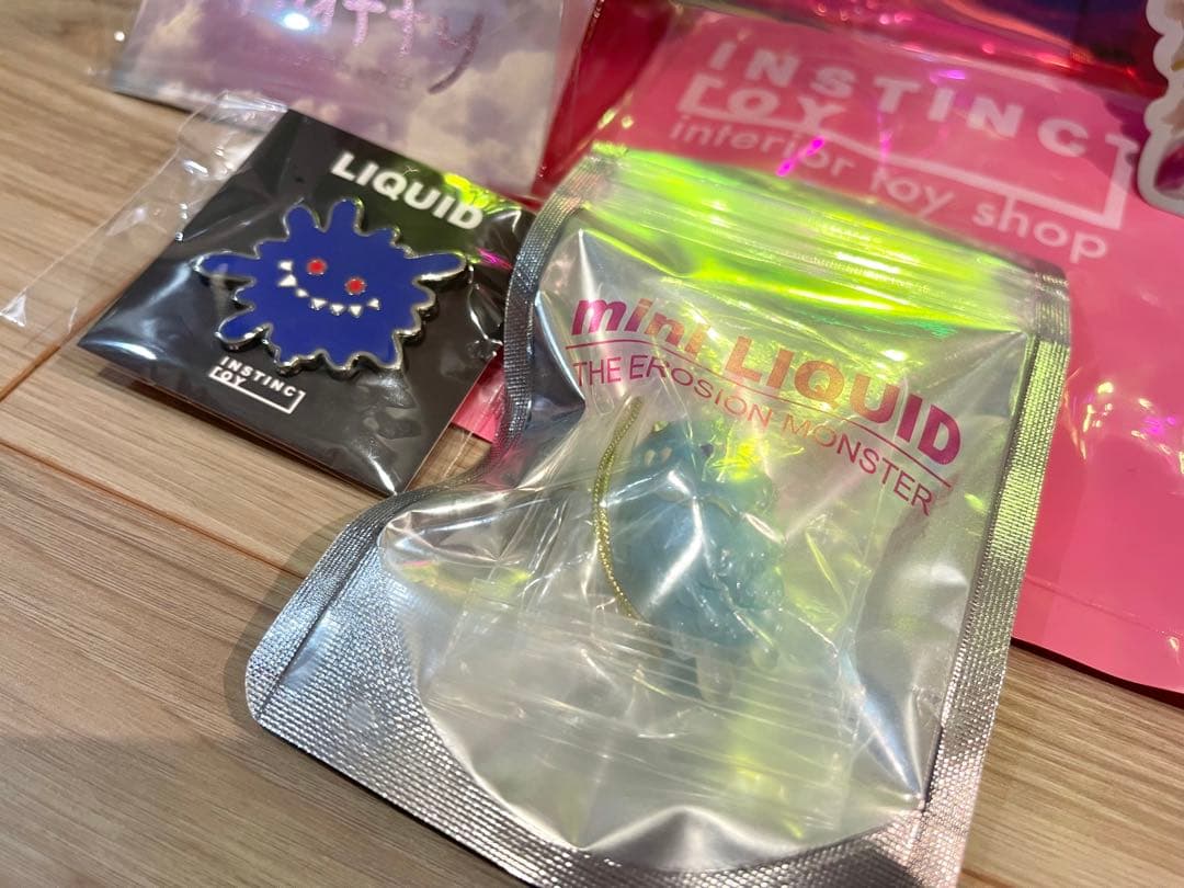 【当選】サイン入りINSTINCTOY fluffy mint greenオマケ