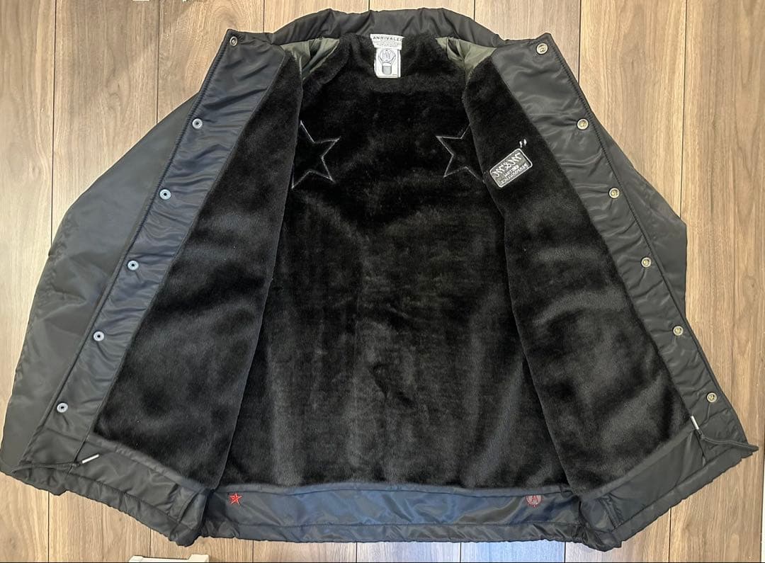 M&M CUSTOMPERFORMANCEUNRIVALEDボアコーチジャケット