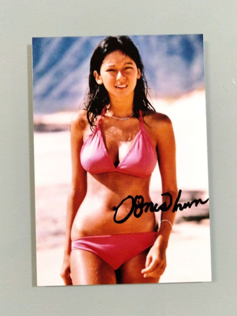 アグネス・ラム直筆サイン入り写真…