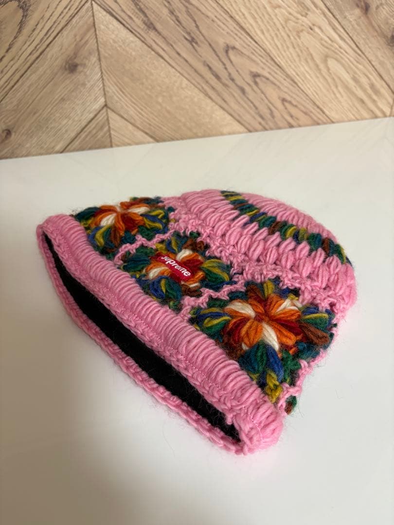 supreme ビーニー ピンク