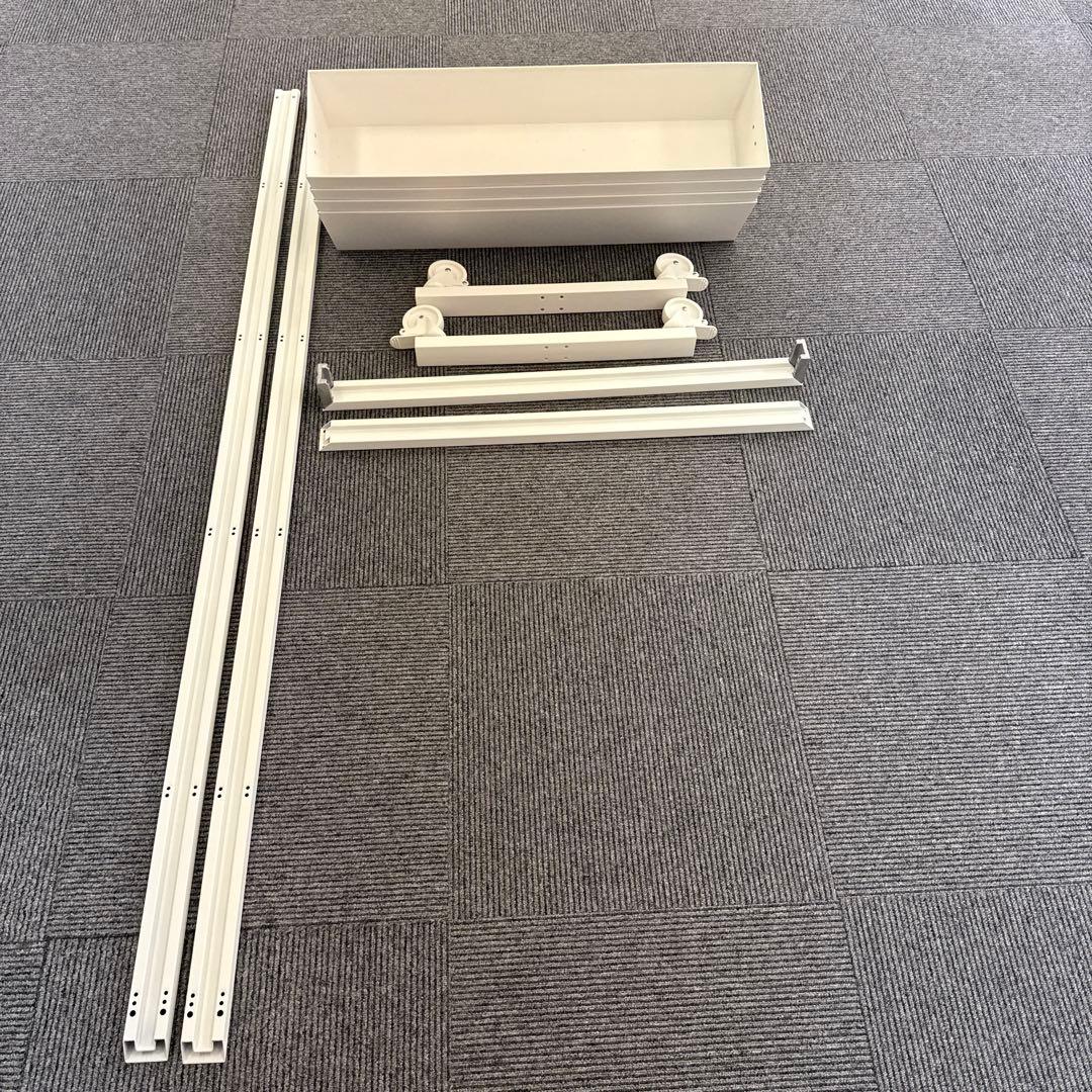 IKEA MITTZON キャスター付きボックスセット2セットです