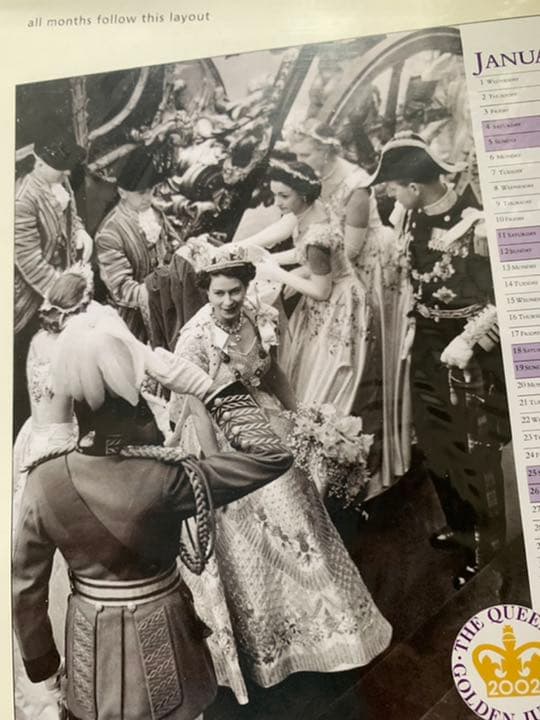 2002-2003 エリザベス女王在位50年　ゴールデンジュビリー記念　貴重！