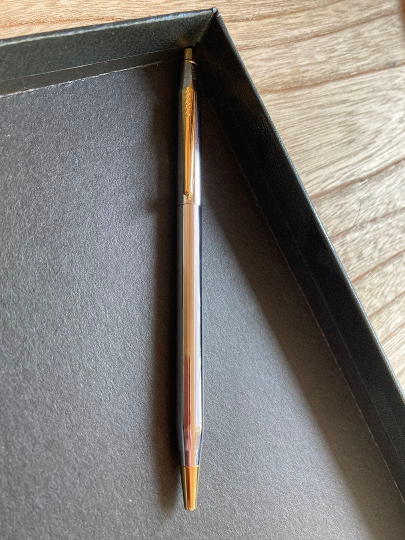 CROSS クロス ボールペン クラシックセンチュリー レザーケース付き