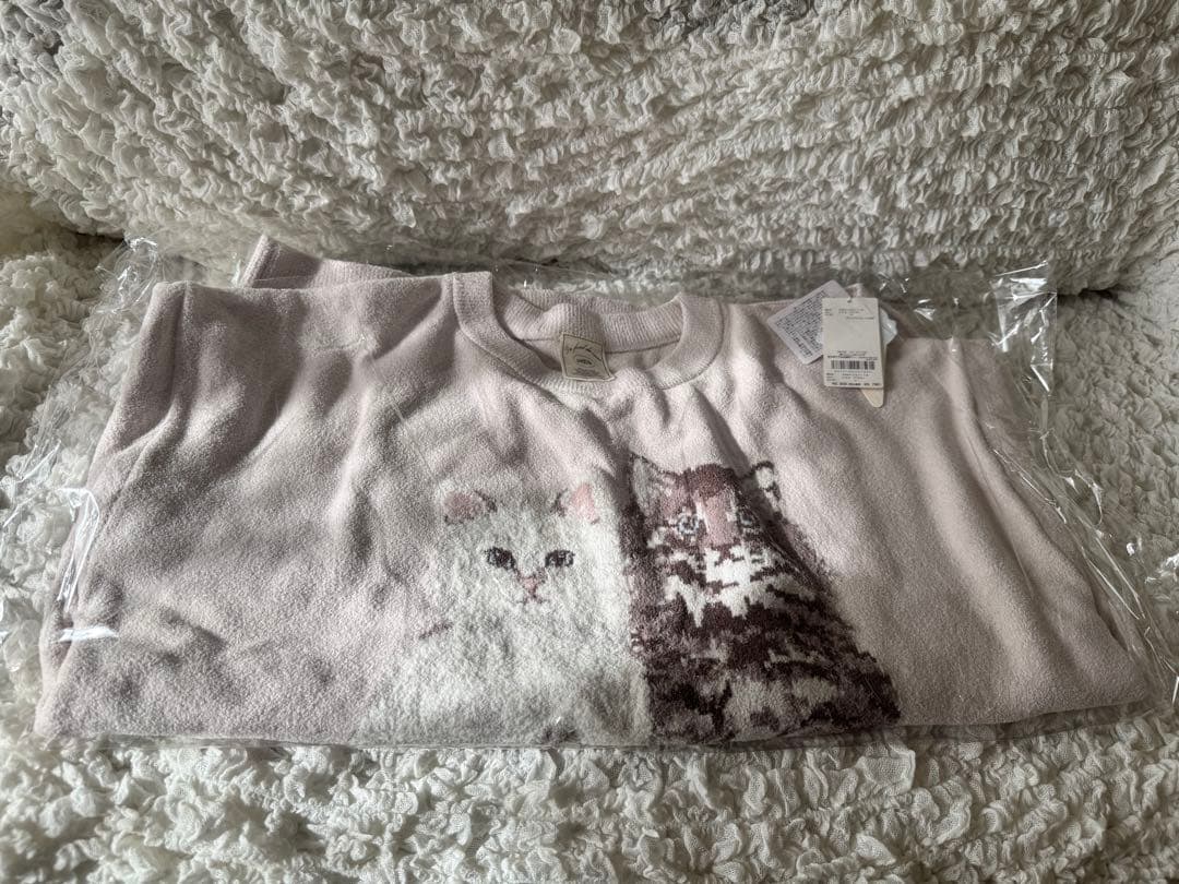 gelato pique ジェラピケ ツインキャットジャガードプルオーバー