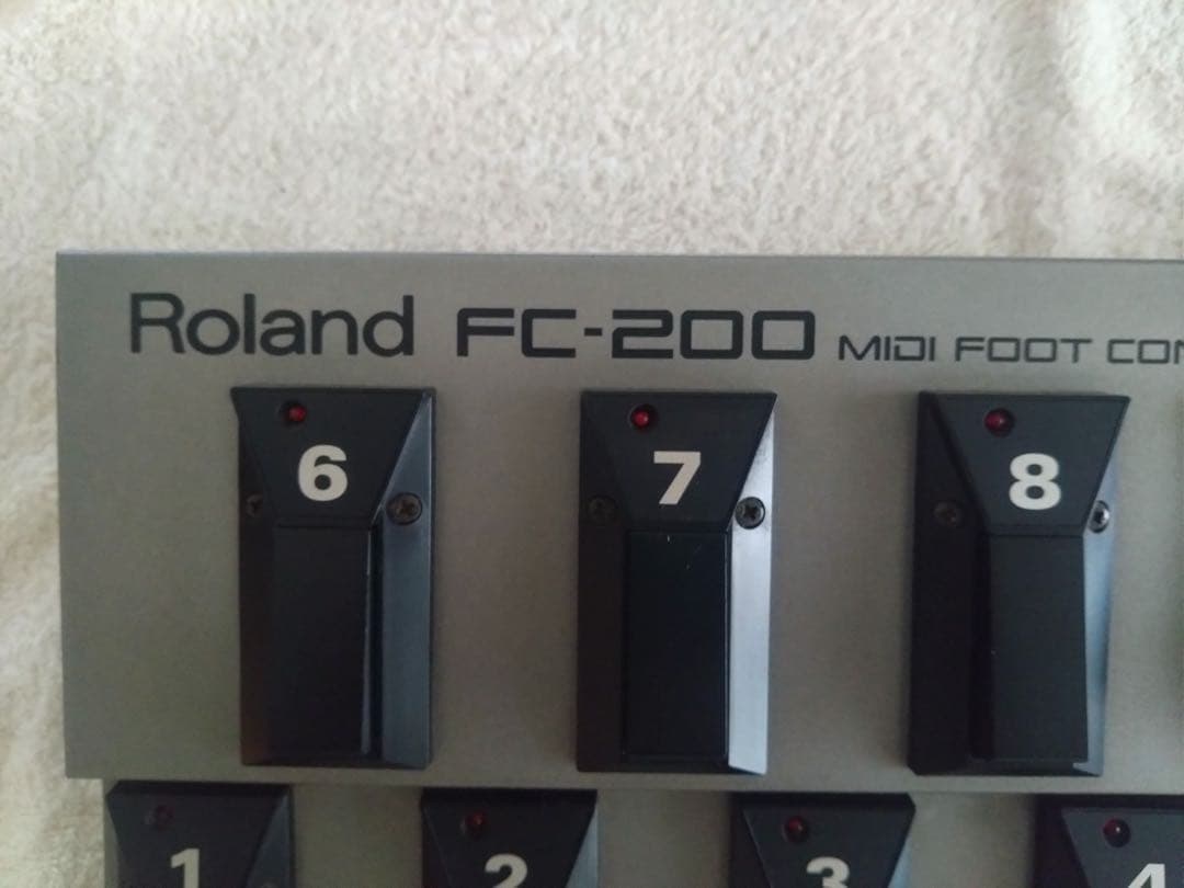動作確認済 Roland FC-200 MIDI フットコントローラーおまけ付き