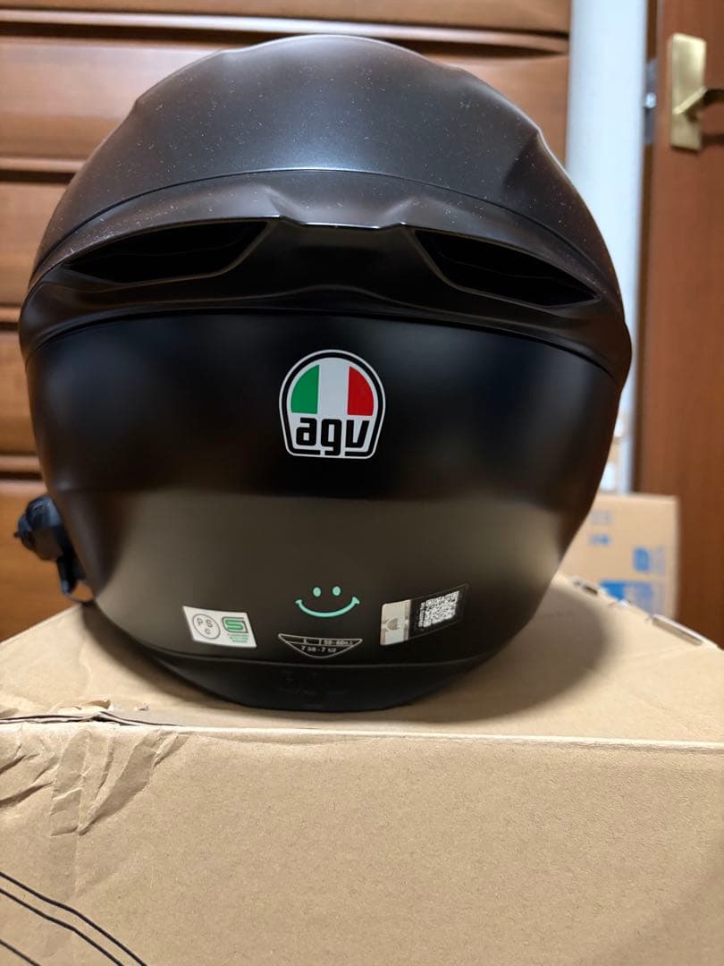 AGV K1-S マットブラック アジアンフィット Lサイズ