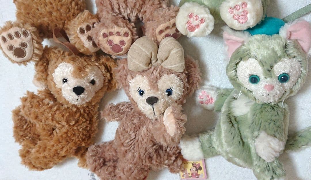 ダッフィー シェリーメイ ジェラトーニ ハンドパペット ポーチ