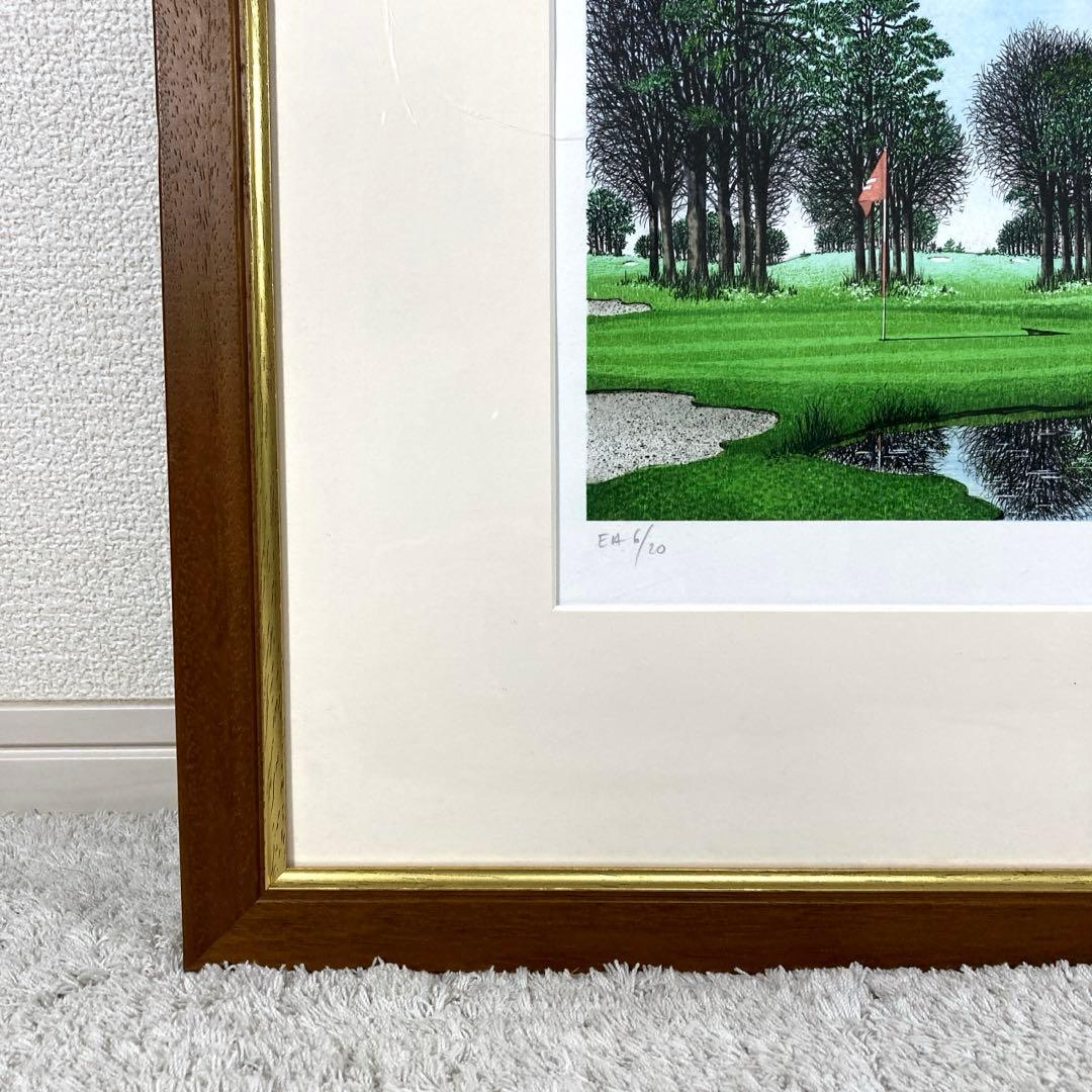hana様 ジャック ・ デペルト　フォレストオークゴルフ場　リトグラフ 版画