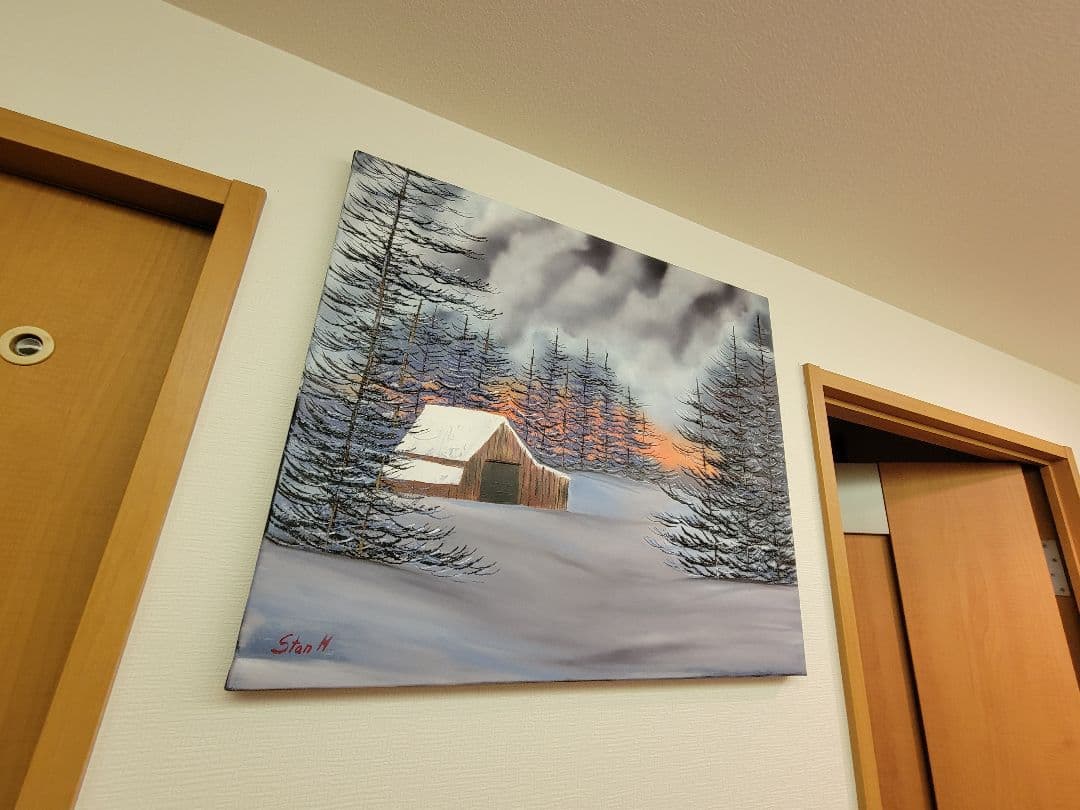 絵画 In the midst of winter