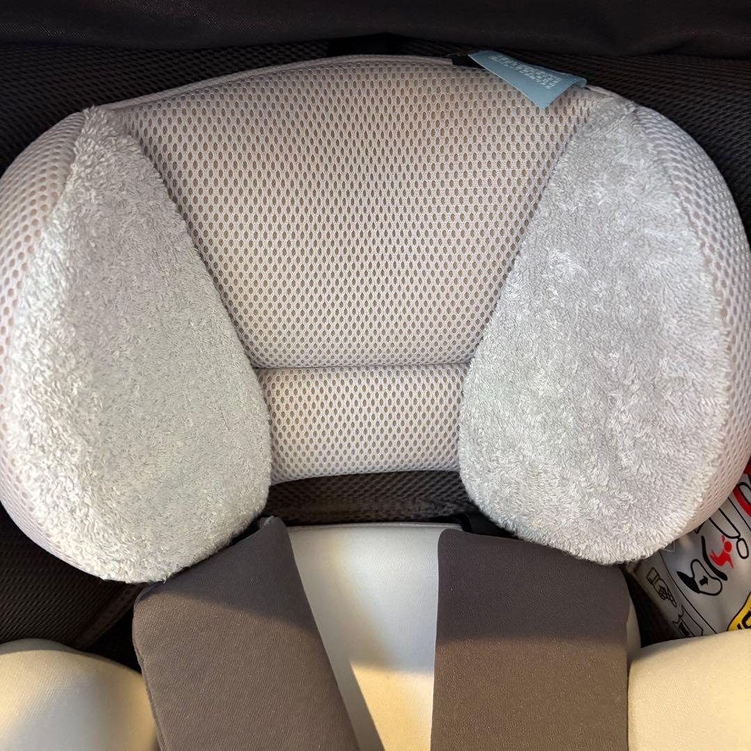 【美品】Combi クルムーヴ スマート ISOFIX エッグショック グレー