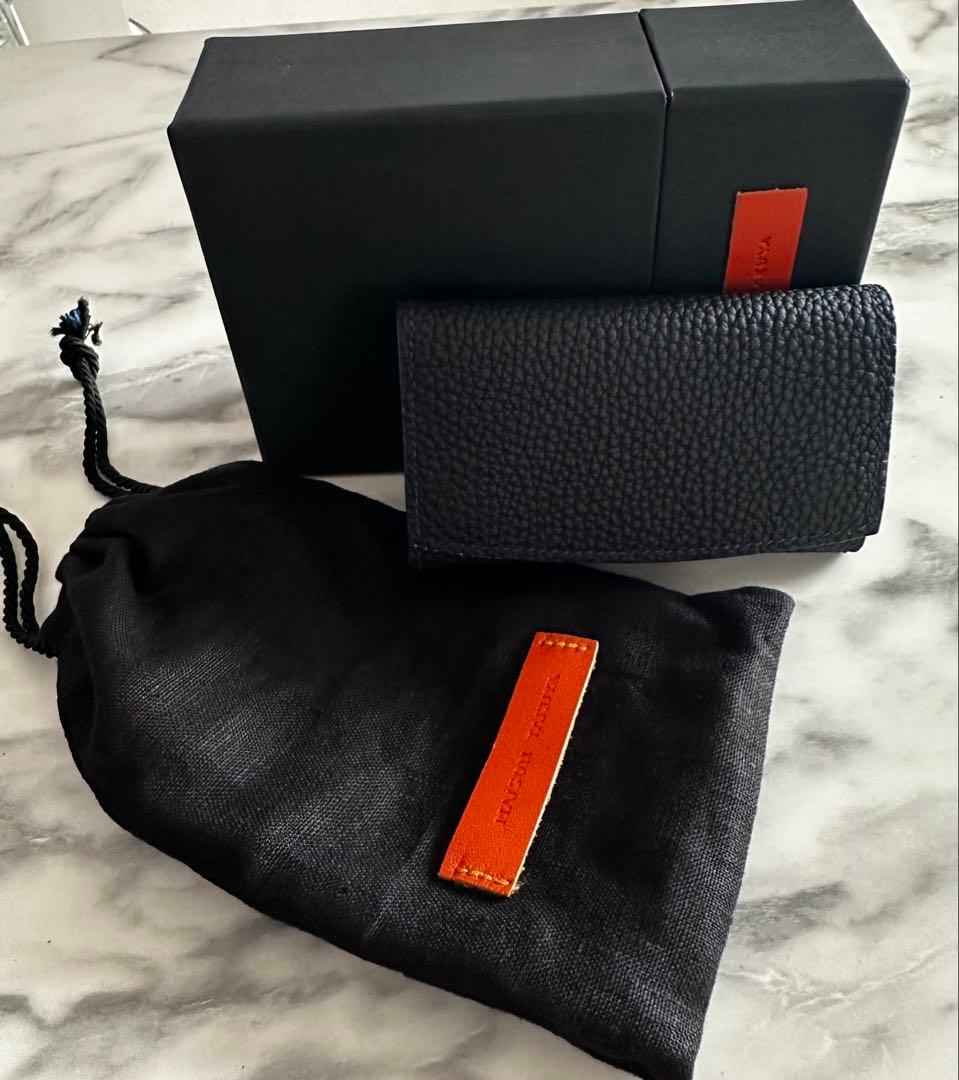 MAISON TAKUYAレザー三つ折りキーケース 収納袋・箱付き