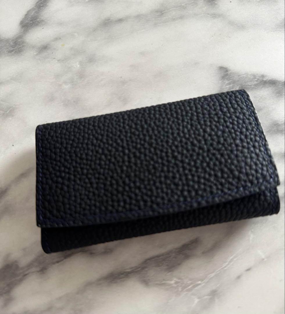 MAISON TAKUYAレザー三つ折りキーケース 収納袋・箱付き