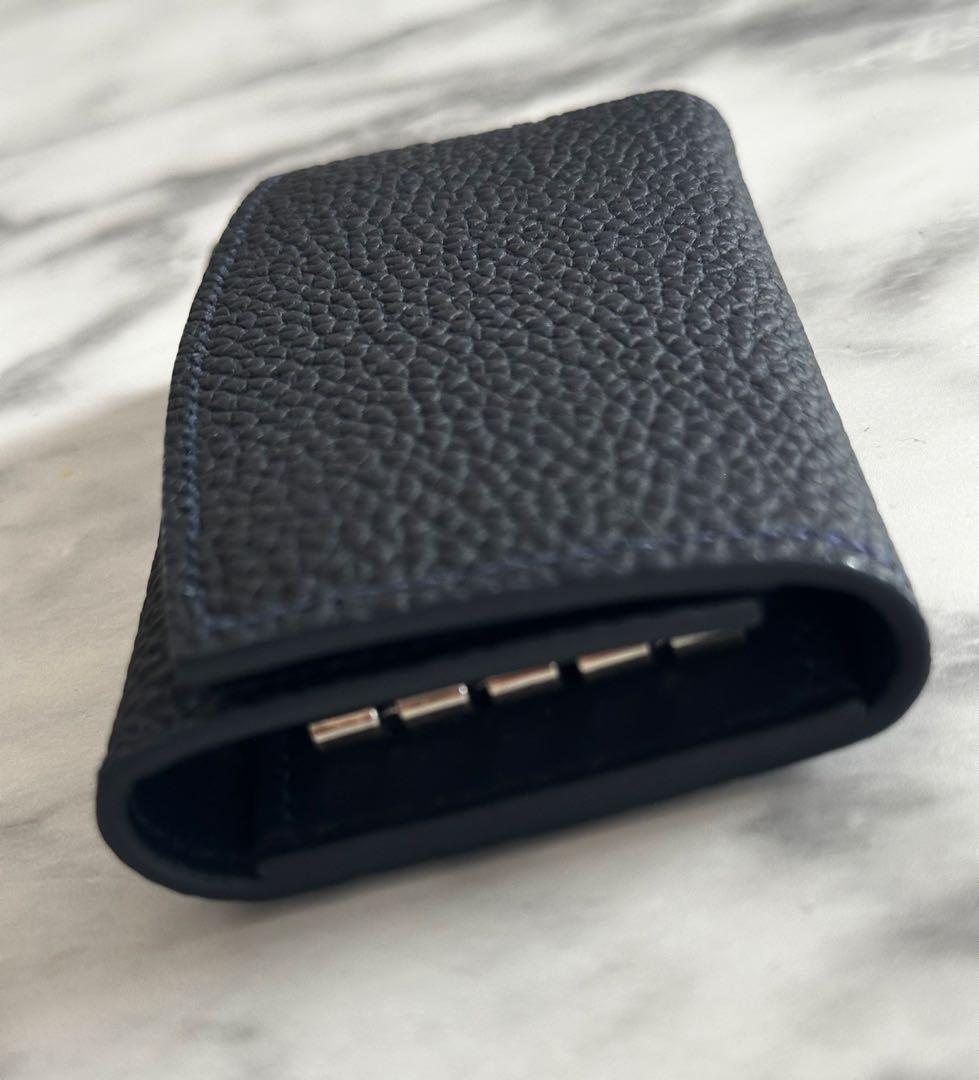 MAISON TAKUYAレザー三つ折りキーケース 収納袋・箱付き