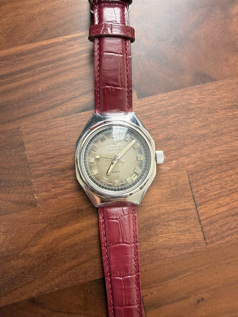 【ヴィンテージ】ZENITH ゼニス DEFY デファイ 自動巻き 1970年代