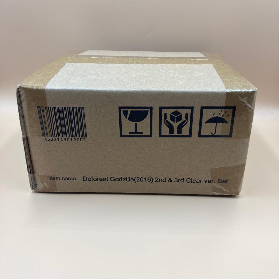 デフォリアル ゴジラ(2016) 第2形態・第3形態 クリアVer.セット