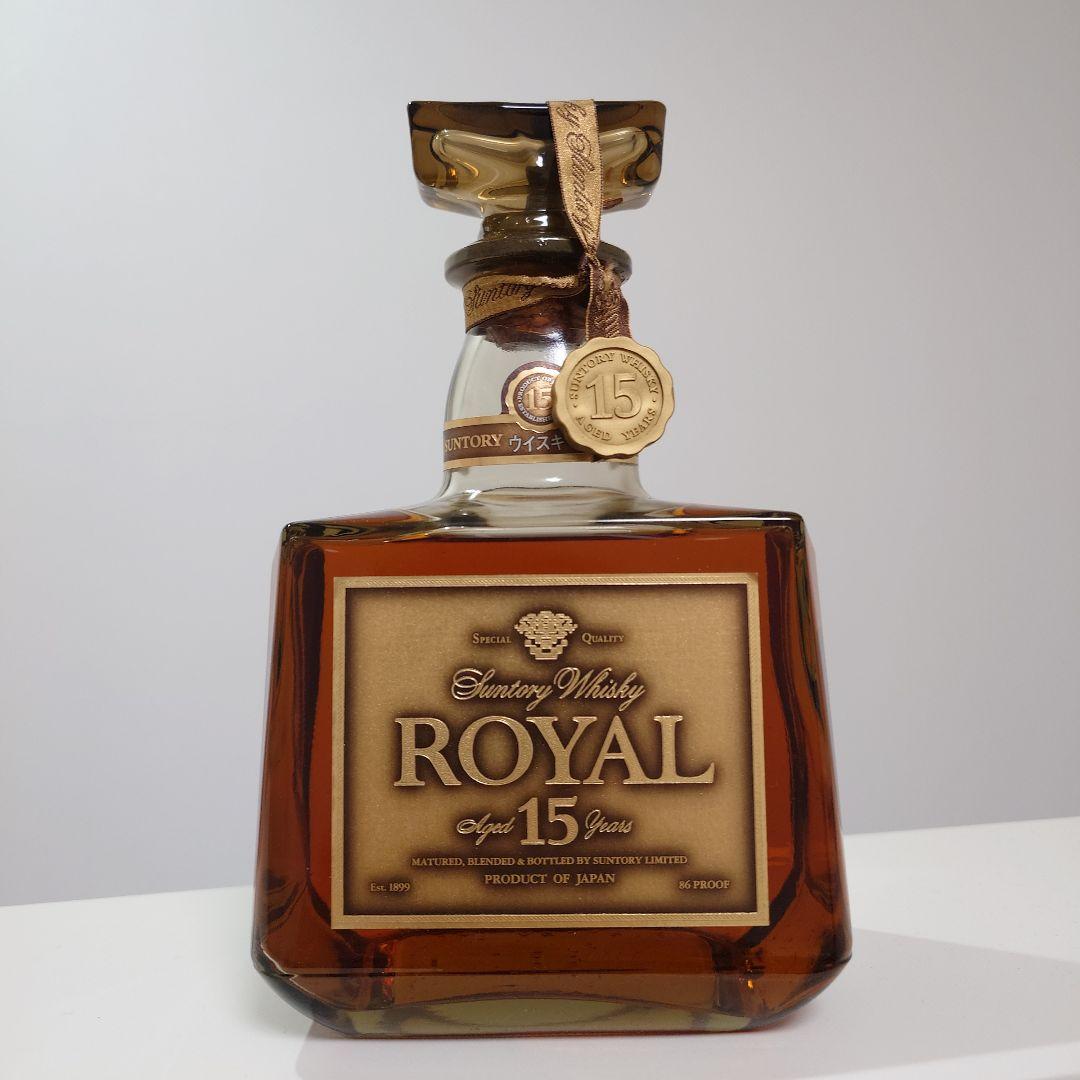 サントリー ロイヤルウイスキー 15年 ローヤル ゴールドラベル ゴールド