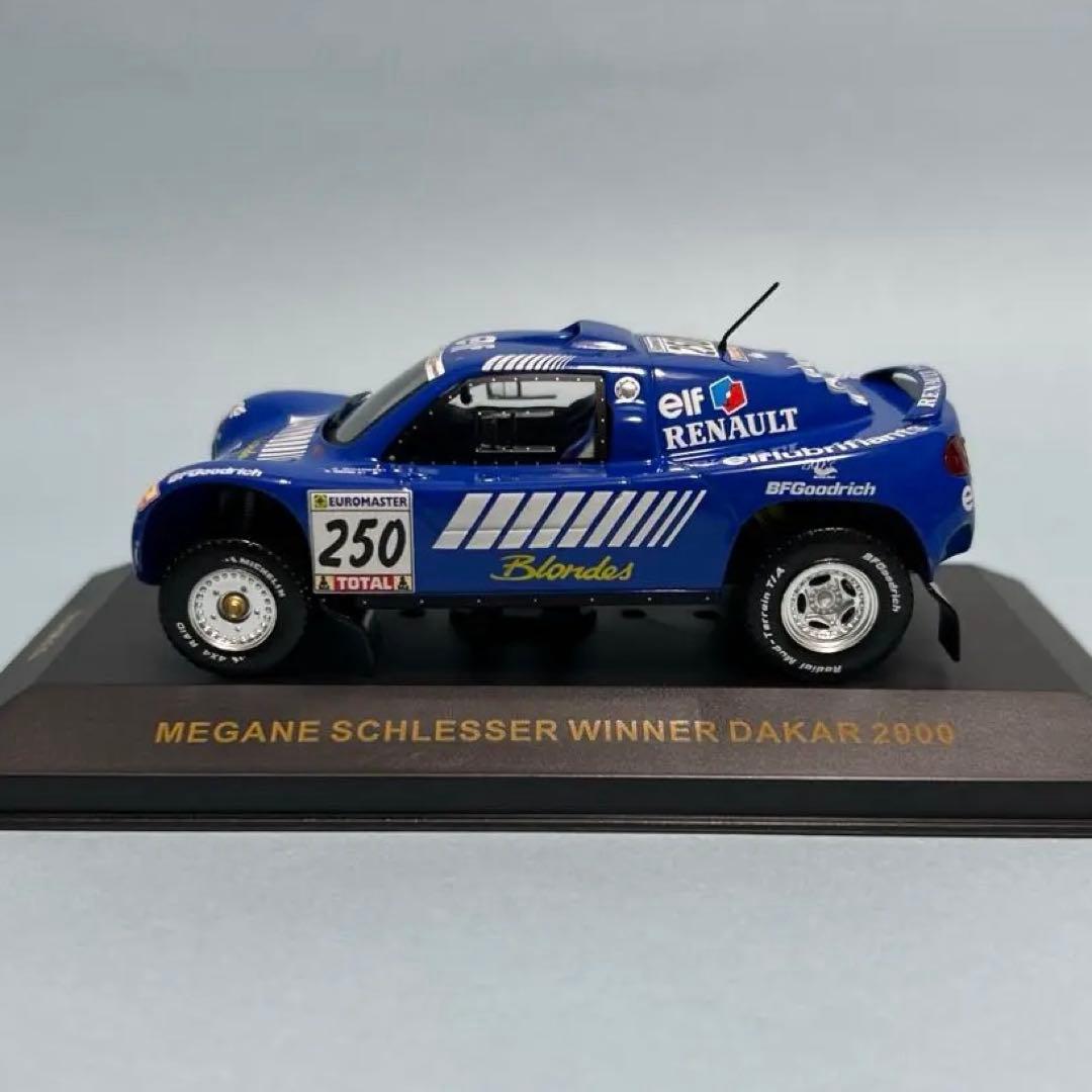 ixo•1/43•シュレッサー ルノー メガーヌ•パリダカ2000優勝車