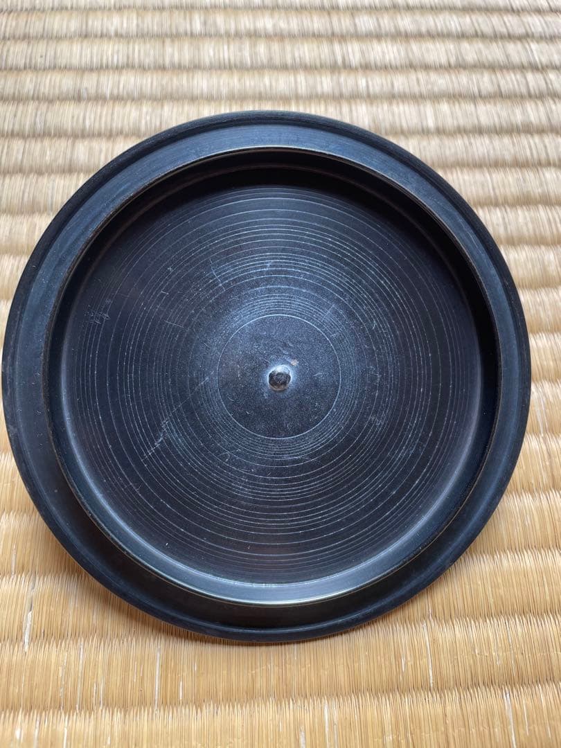 茶道具　﻿松梅文真形釜　釜師　畠春斎　模東京国立博物館蔵